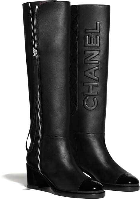 men chanel boots|Chanel high heel boots.